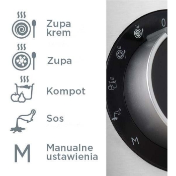 Blender kielichowy gotujący 1500W DUŻY NAJTANIEJ